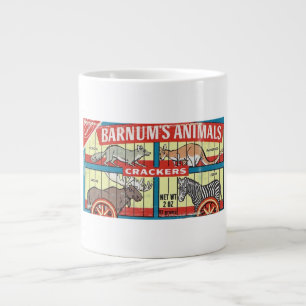Barnums djurkrackare Shabby chic Jumbo Mugg! Mugg
