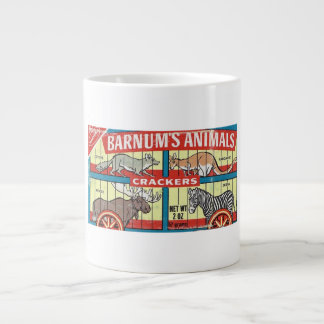 Barnums djurkrackare Shabby chic Jumbo Mugg! Mugg