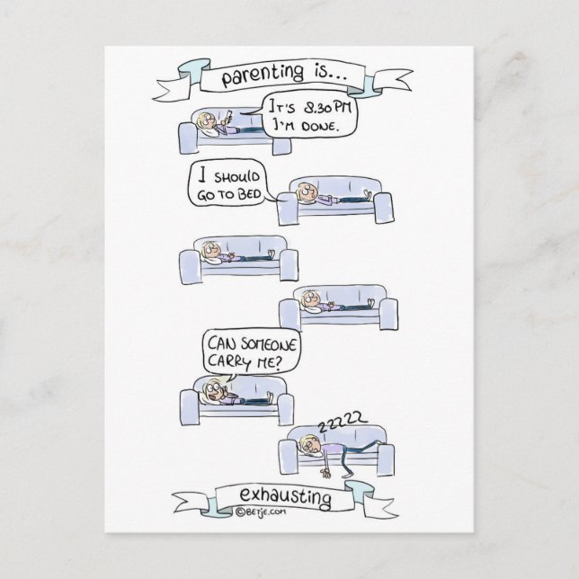 Barnuppfostran… evakuerar vykort (Framsida)