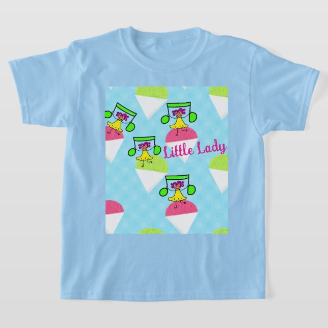 Barnuttryckssamling: Flickor T Shirt (Laydown)
