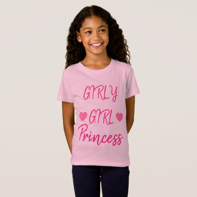 Barnuttryckssamling - flickor t shirt (Hel framsida)