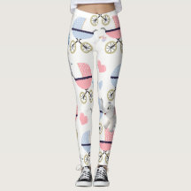 Barnvagn Stork Rosa & Blå Elefant Leggings
