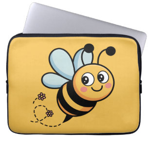 Barnvänlig binymf med prickig stig laptop fodral