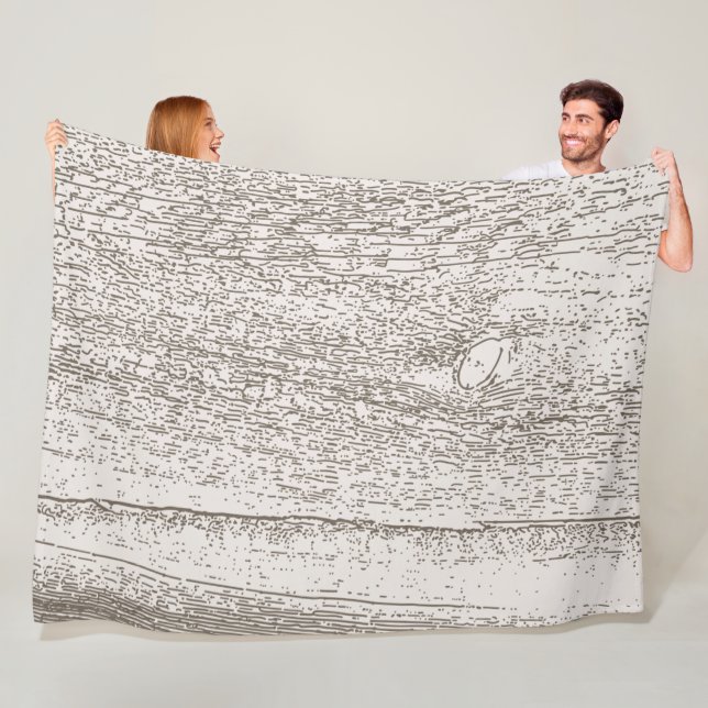 Barnwood Home Decor Fleecefilt (På plats)