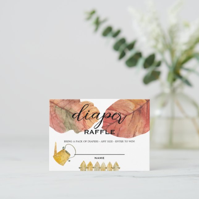 Barnyard Animals - Barn- Diaper Raffle Insert Card Placeringskort (Stående Fram)