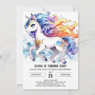 Barnyard Children Horse Birthday Inbjudningar