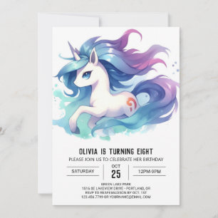 Barnyard Children Horse Birthday Inbjudningar