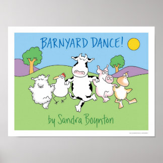 BARNYARD DANCE! poster av Sandra Boynton