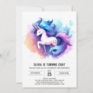 Barnyard Editable Horse Birthday Inbjudningar