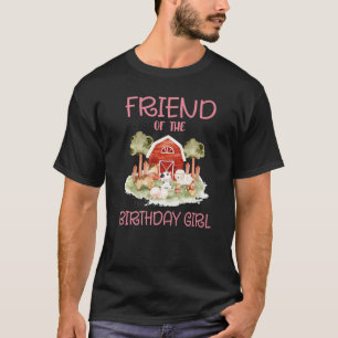 Barnyard Farm Anim, flickvän T Shirt