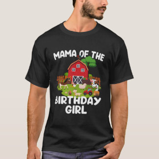 Barnyard Farm Animals Mama T Shirt