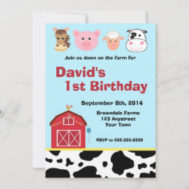 Barnyard Farm-inbjudan Inbjudningar