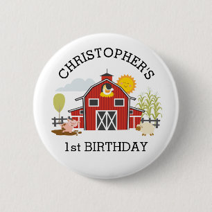 Barnyard Farm Old Macdonald 1st Birthday Knapp