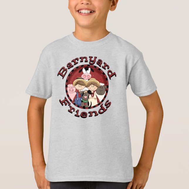 Barnyard Friends Tee Shirt (Framsida)