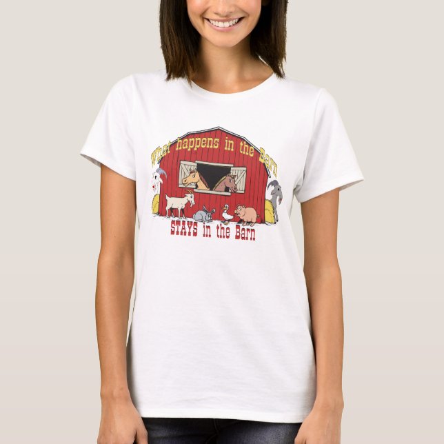 Barnyard Goat Tee (Framsida)