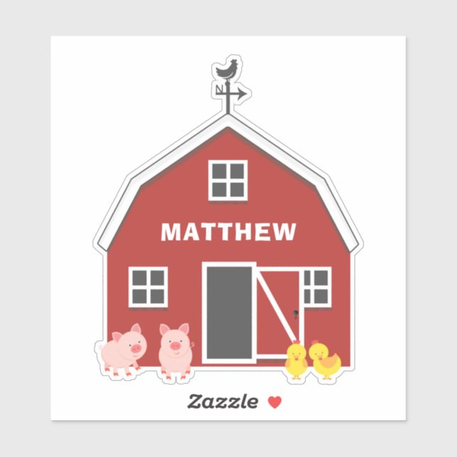 Barnyard Klistermärken (Ark)