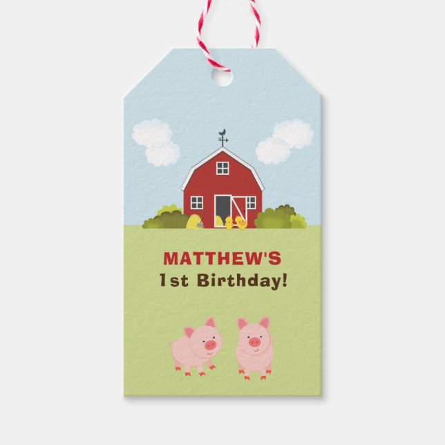 Barnyard Presentetikett (Framsidan)