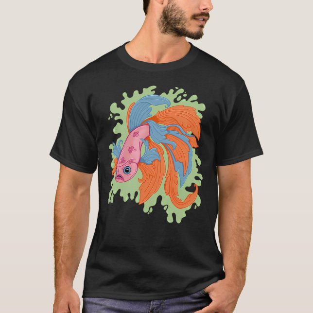 Barock Betta 1: Ljus T Shirt (Framsida)