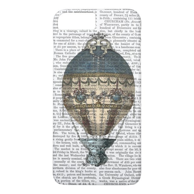 Barock fantasiballong 2 2 Case-Mate iPhone skal (Baksida)
