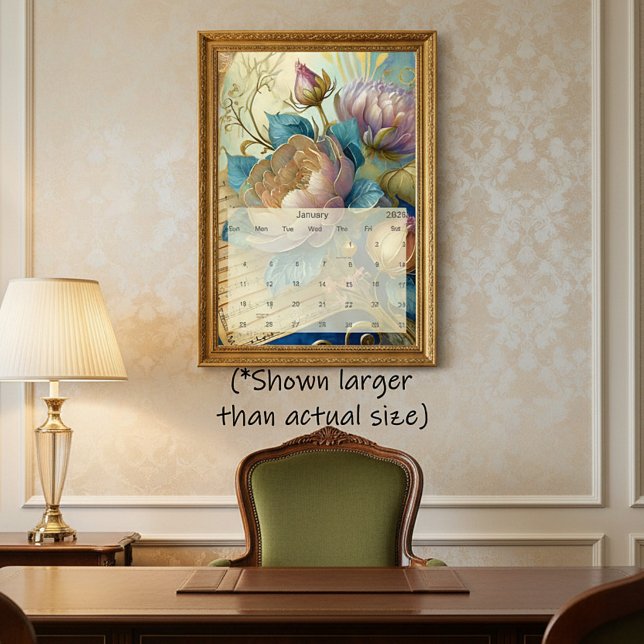 Barock florakalender kalender (Skapare uppladdad)