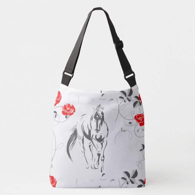 Barock ridbyrå - Cross-Body väska (Framsida)