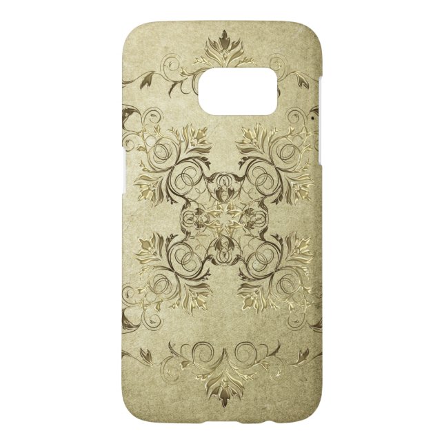 Barock stilgrungetextur Case-Mate samsung galaxy skal (Baksidan)