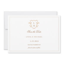 Barock vapen | Bröllopsmonogram