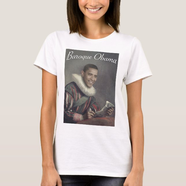 Barocka Obama Tee Shirt (Framsida)