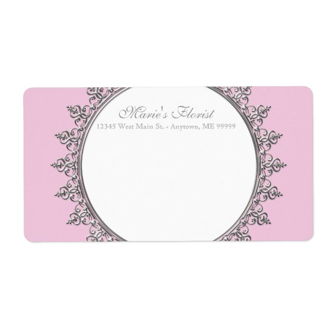 Barocken för affärssändningsklassiker virvlar runt fraktsedel (Framsidan)