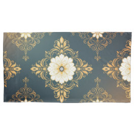 "Barockes Ornament-Muster in Gold und Schwarz" Dec