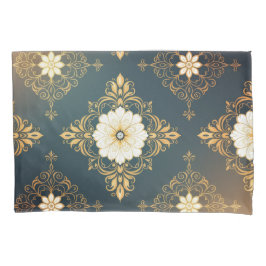 "Barockes Ornament-Muster in Gold und Schwarz" Dec