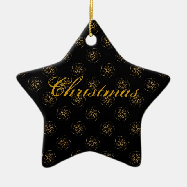 Barockjul Julgransprydnad Keramik (Framsidan)