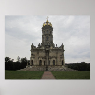 Barockkyrka Poster