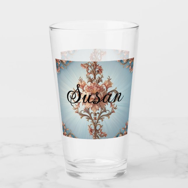 Barockros Glaskopp (Framsida)