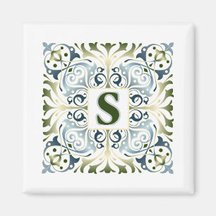 Barockt brev S Magnet