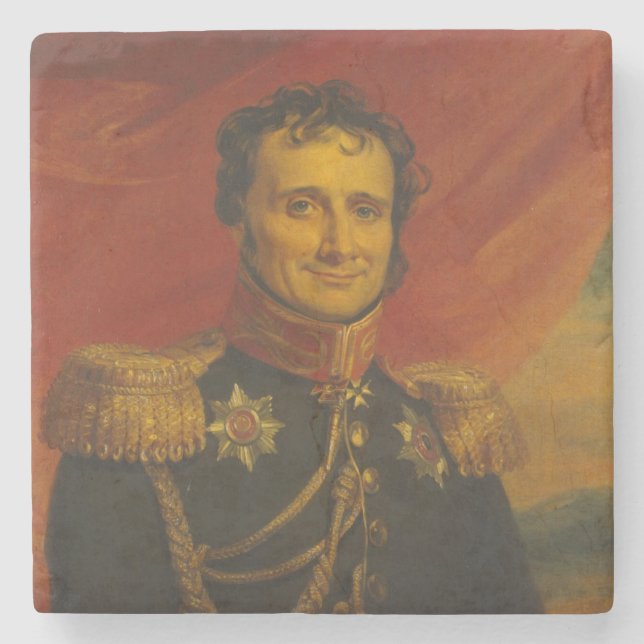 Baron Antoine-Henri Jomini, av George Dawe Stenunderlägg (Framsidan)