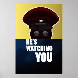 Baron Crossbones--"Håller ögonen på han dig" att Poster