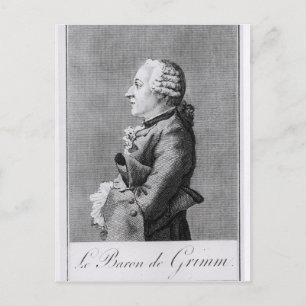 Baron Friedrich Melchior Grimm Vykort