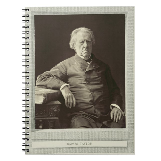 Baron Isidore Justin Severin Taylor (1789-1879), f Anteckningsbok (Framsidan)