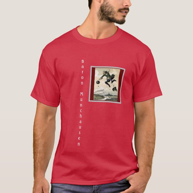 Baron Munchausen T-Shirt (Framsida)