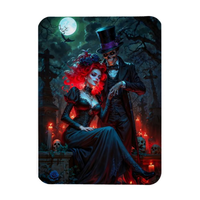 Baron och Brigitte Magnet (Vertikal)