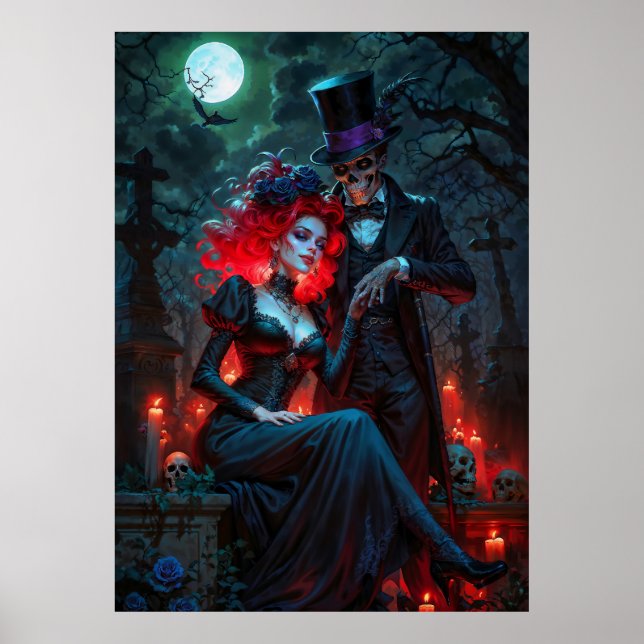 Baron och Brigitte Poster (Framsidan)