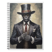 Baron Samedi gotiskt spiralblock