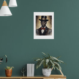 Baron Samedi Porträtt Poster