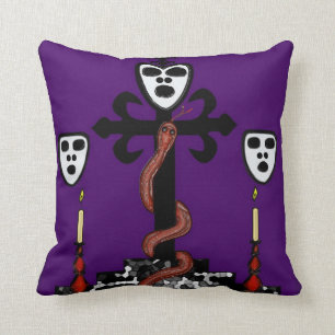 Baron Samedi Voodoo Konst Kudde