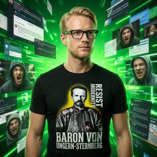 Baron Ungern Sternberg trotsar modernitet T Shirt
