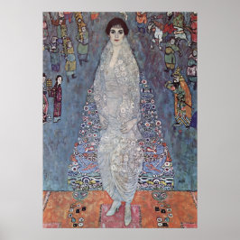 Baroness Elisabeth Bachofen-Echt av Gustav Klimt Poster
