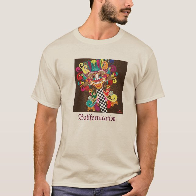 Barong av Bali Tee Shirt (Framsida)