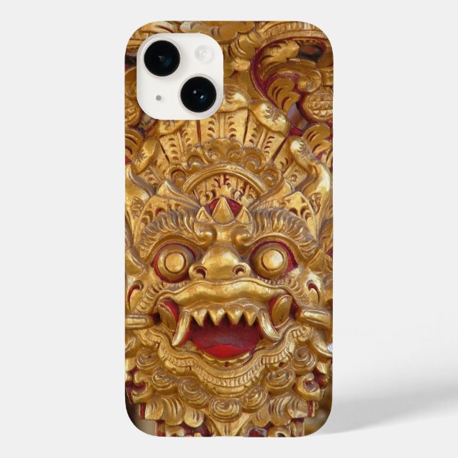 Barong Bali iphone case (Baksida)