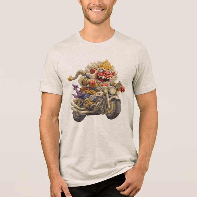 Barong Rider T Shirt (Framsida)